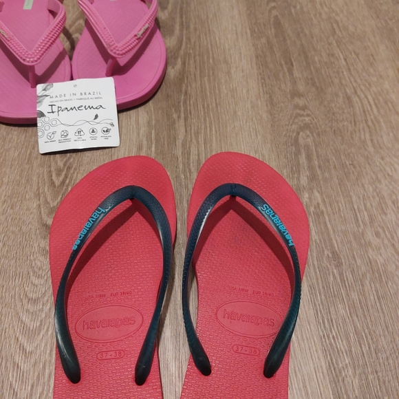 "Ipanema & Havianas" Flip Flops Set Size:37 - Picture 4 of 8